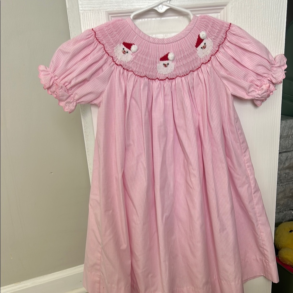 Pink Santa dress
